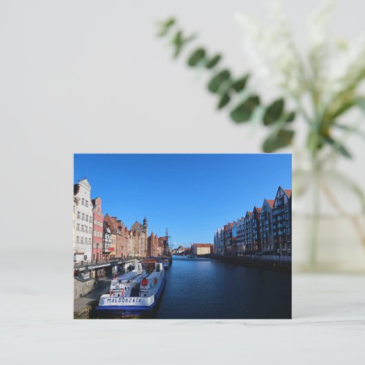 Polska,Gdansk Briefkaart (Staand voorkant)