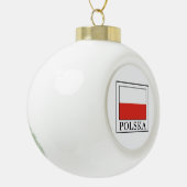 Polska Keramische Bal Ornament (Links)