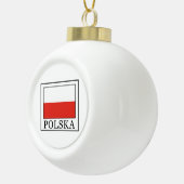 Polska Keramische Bal Ornament (Rechts)