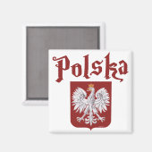Polska Magnet (Voorkant / Achterkant)