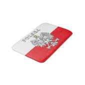 Polska met Poolse adelaar Badmat (Gekanteld)