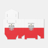 Polska met Poolse adelaar Bedankdoosjes (Uitgevouwen)