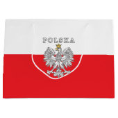 Polska met Poolse adelaar Groot Cadeauzakje (Voorkant)