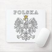 Polska met Poolse adelaar Muismat (Met muis)