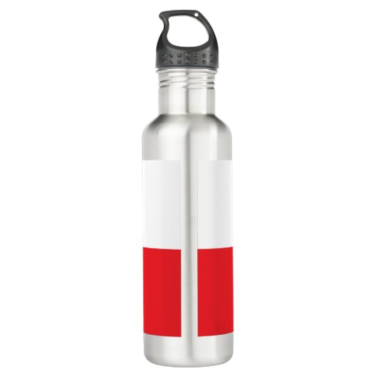 Polska met Poolse adelaar Waterfles (Achterkant)