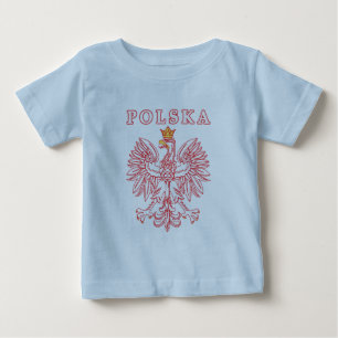 Polska met rode Poolse adelaar