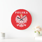 Polska met rode Poolse adelaar Grote Klok (Huis)