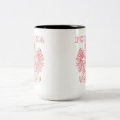 Polska met rode Poolse adelaar Mok (Center)