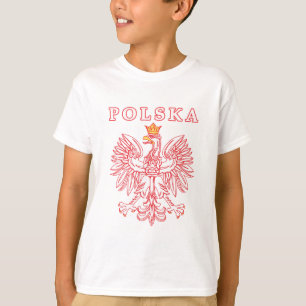Polska met rode Poolse adelaar T-shirt