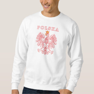 Polska met rode Poolse adelaar Trui