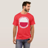 Polska Poland Art Shield T-shirt (Voorkant volledig)
