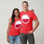 Polska Poland Art Shield T-shirt (Unisex)