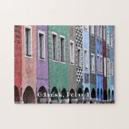 Polska Poland Gdańsk  Poolse oude stad Legpuzzel