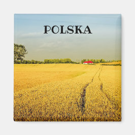 Polska Poland Landgericht op het platteland Magneet