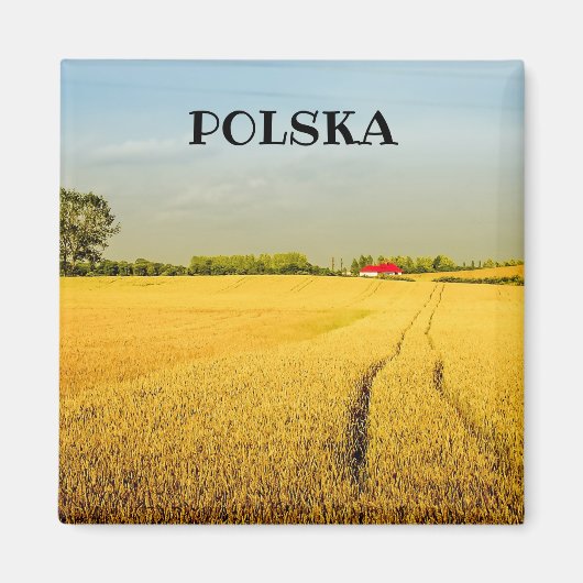 Polska Poland Landgericht op het platteland Magneet (Voorkant)