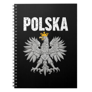 Polska Polen Adelaar Paal Trots Poolse Roots Polen Notitieboek