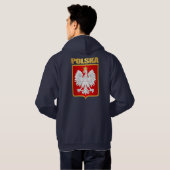 Polska (Polen) COA Hoodie (Achterkant volledig)