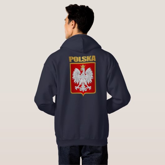 Polska (Polen) COA Hoodie (Achterkant volledig)