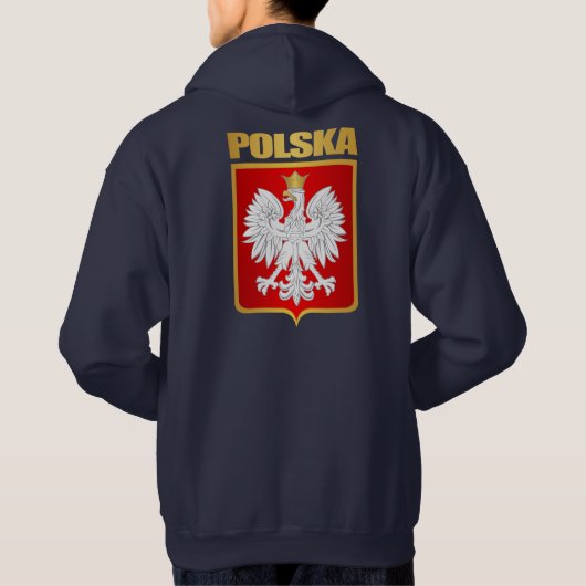 Polska (Polen) COA Hoodie (Achterkant)