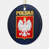 Polska (Polen) COA Keramisch Ornament (Links)