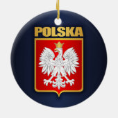 Polska (Polen) COA Keramisch Ornament (Achterkant)