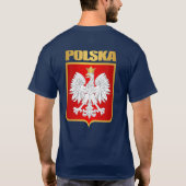 Polska (Polen) COA T-shirt (Achterkant)