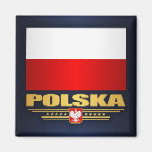 Polska (Polen) Magneet (Voorkant)