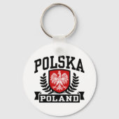 Polska Polen Sleutelhanger (Voorkant)