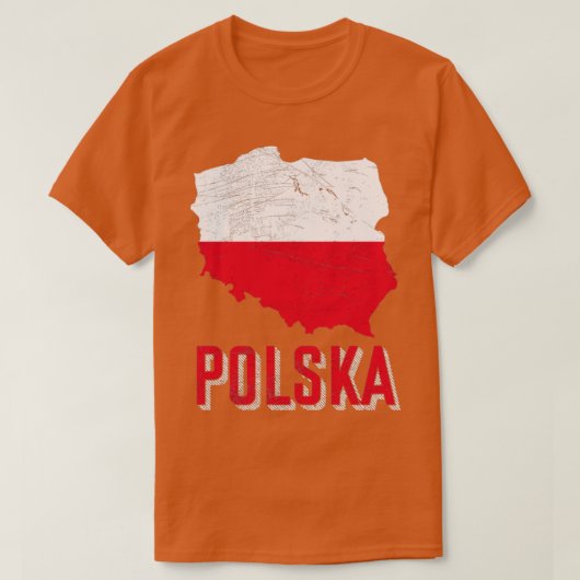 Polska Polen T-shirt (Design voorkant)