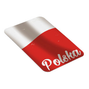 Polska, Polen vintage reisposter Magneet