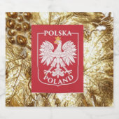 POLSKA POLEN WIJN SPARKLING WIJNETIKET (Enkel label)