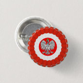 Polska Poolse Onafhankelijkheidsdag Cotillion Ronde Button 3,2 Cm (Voorkant /achterkant)