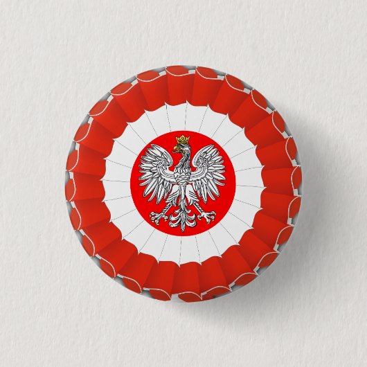 Polska Poolse Onafhankelijkheidsdag Cotillion Ronde Button 3,2 Cm (Voorkant)