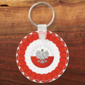 Polska Poolse Onafhankelijkheidsdag Cotillion Sleutelhanger (Voorkant)