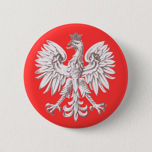Polska Ronde Button 5,7 Cm (Voorkant)