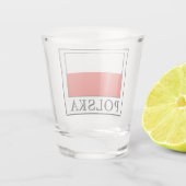Polska Shot Glas (Achterkant)