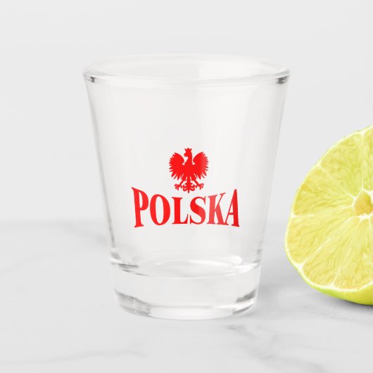 Polska Shot Glass Glas (Voorkant)