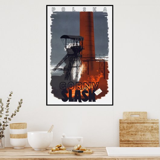 Polska Slask Poster (Keuken)