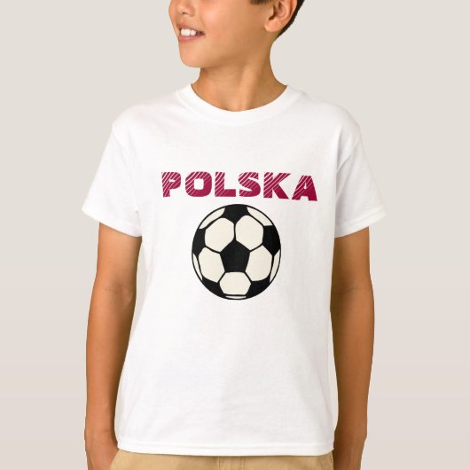 Polska Soccer T-shirt (Voorkant)