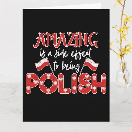 Polska verbazingwekkend is een neveneffect van Poo Kaart (Gele Bloem)