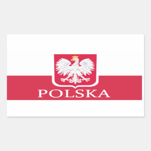 Polska Vlag Wapens Stickers