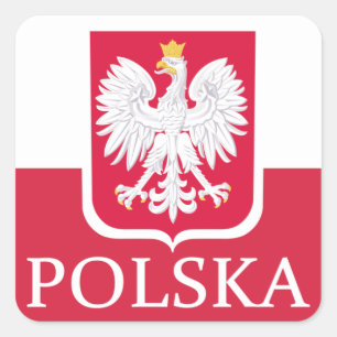 Polska Vlag Wapens Stickers