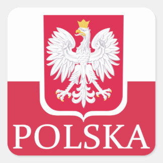 Polska Vlag Wapens Stickers