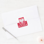 Polska Vlag Wapens Stickers (Envelop)