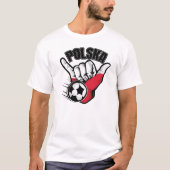 Polska Voetbal T-shirt (Voorkant)
