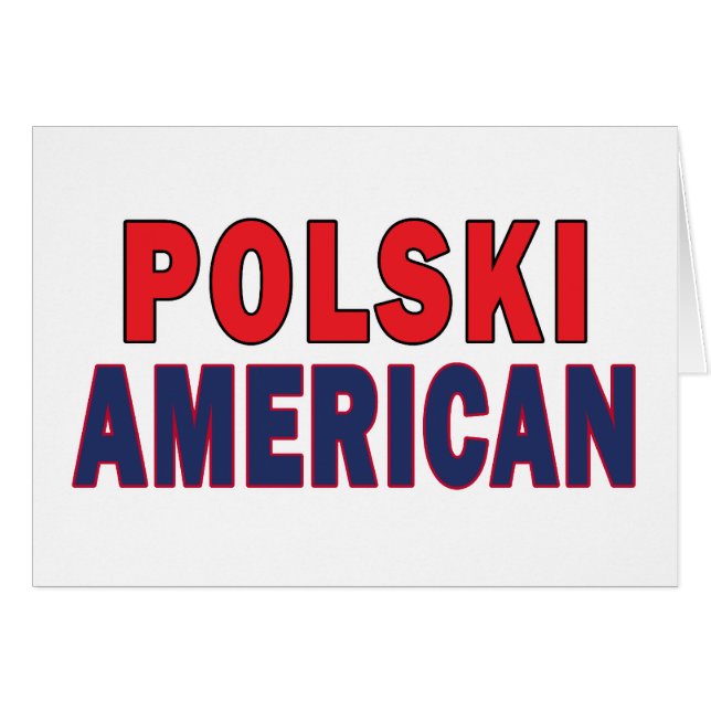 Polski American (Voorkant Horizontaal)