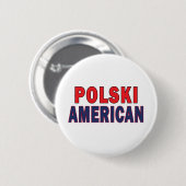 Polski American Ronde Button 5,7 Cm (Voorkant /achterkant)