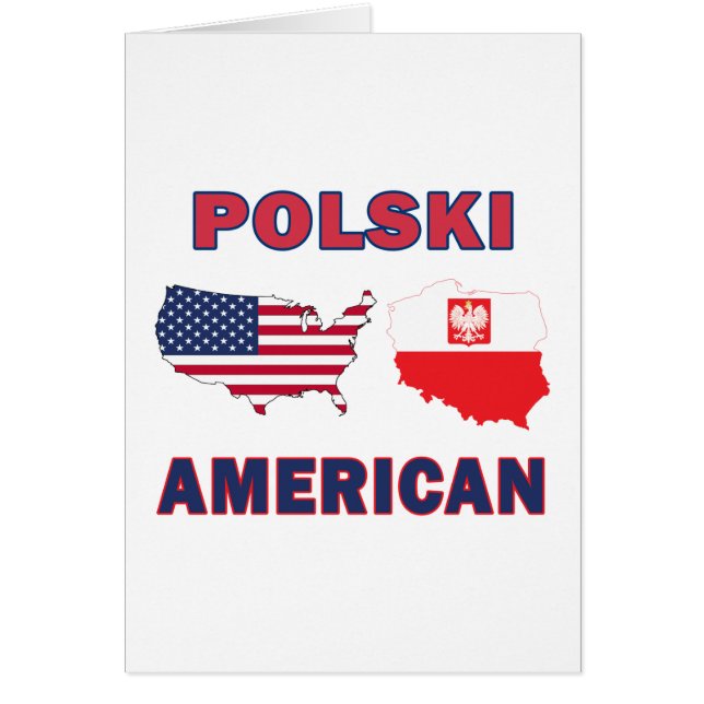 Polski Amerikaanse kaart (Voorkant)