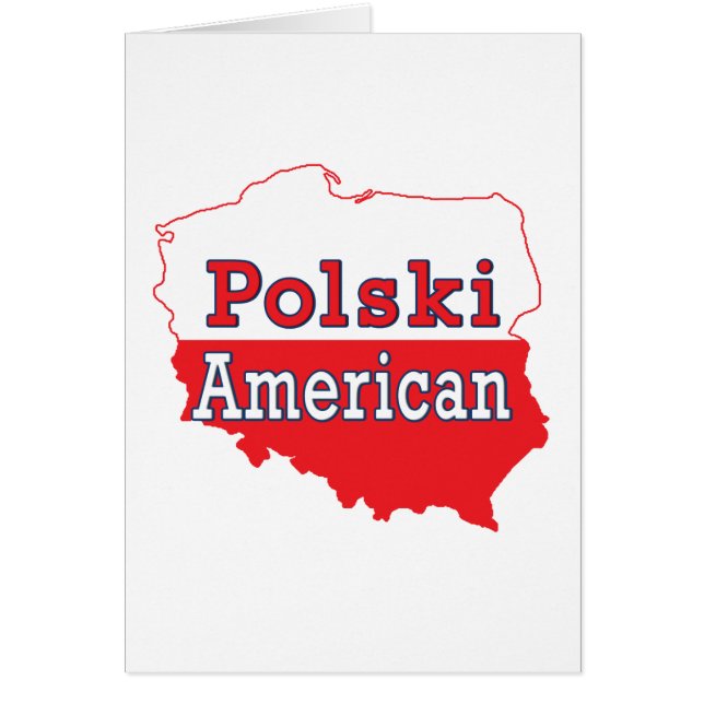 Polski Amerikaanse kaart (Voorkant)