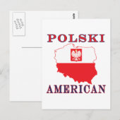 Polski Amerikaanse kaart (Voorkant / Achterkant)